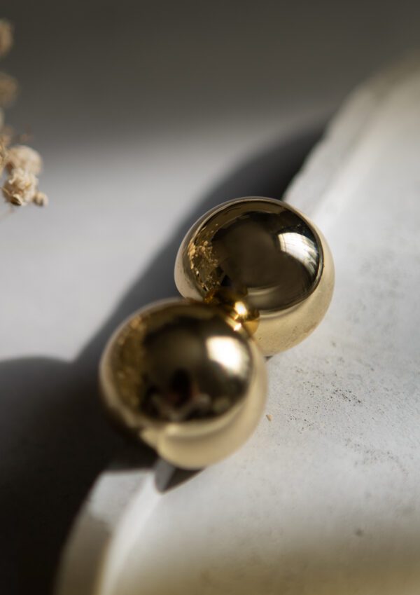 Round Ear Studs