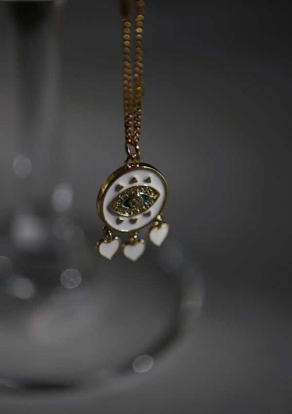 Heart Blue Necklace - Image 2