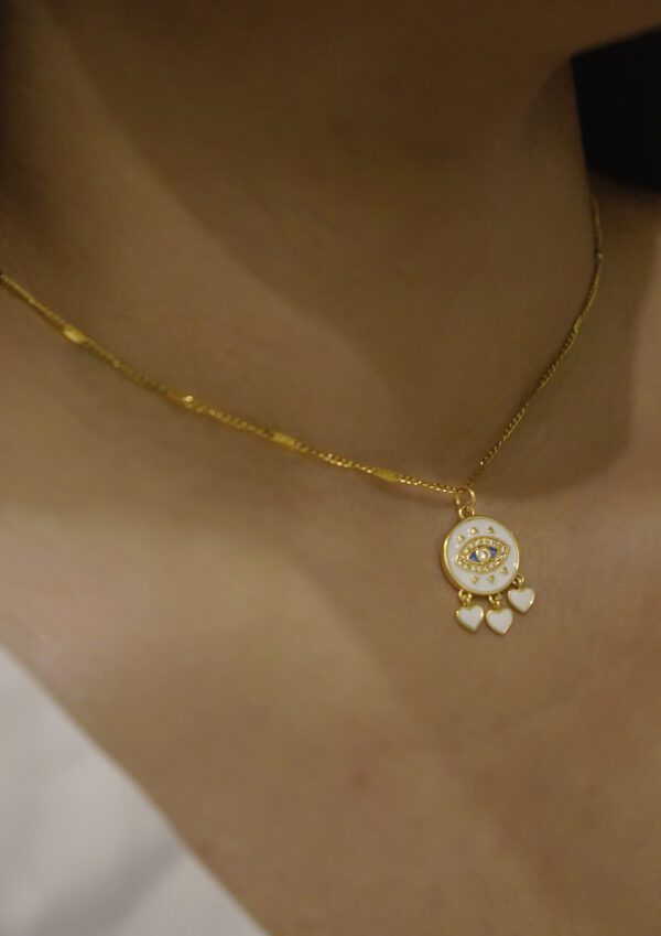Heart Blue Necklace - Image 4