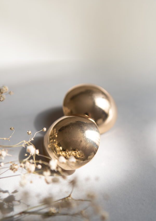 Big Round Ear Studs