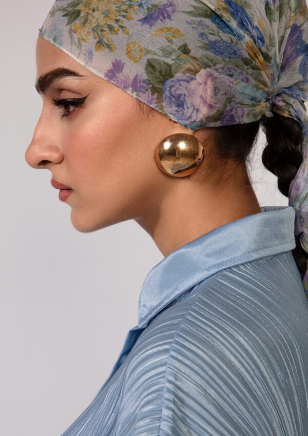 Big Round Ear Studs - Image 4